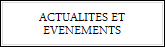 Actualités et évènements